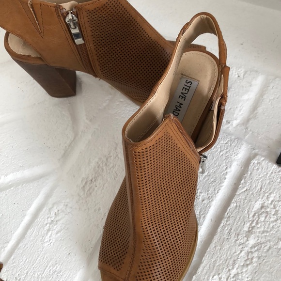 Steve Madden Peep Toe Boots - Picture 3 of 3